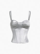 Cup Detail Corset Top